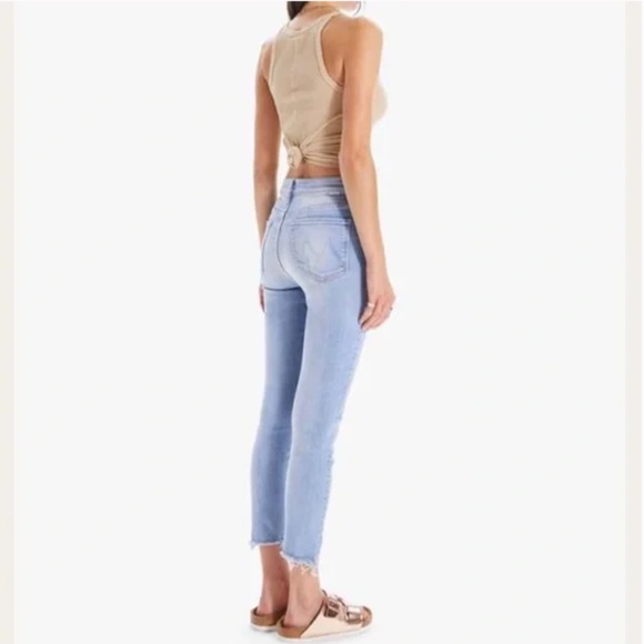 Mother The Stunner Zip Ankle Step Chew Poisoned Petals 26 NWT - Picture 3 of 11